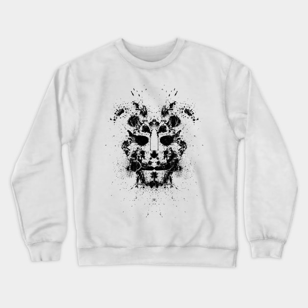 all psychopaths psytrance Crewneck Sweatshirt by SATRIA BINTANG